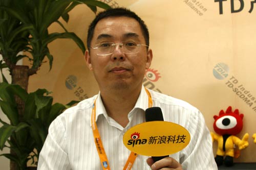 胡正发接受新浪科技专访