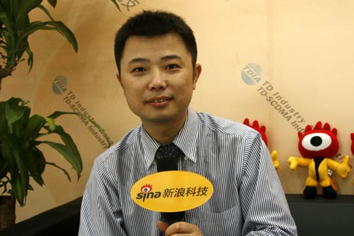 苏峰接受新浪科技专访