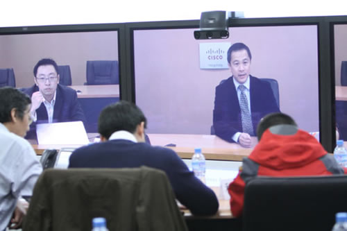 思科会议现场