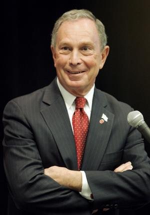 彭博社创始人、纽约市长迈克尔·布隆伯格(Michael Bloomberg)
