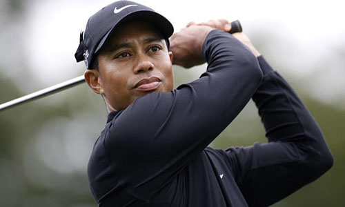 高尔夫球手泰格·伍兹(Tiger Woods)