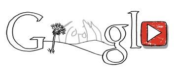 谷歌发布了首个视频Logo涂鸦(Doodle)，以纪念美国著名歌手约翰·列侬(John Lennon)。