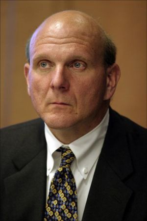 微软CEO史蒂夫·鲍尔默(Steve Ballmer)