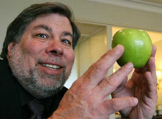 苹果联合创始人史蒂夫·沃兹尼亚克(Steve Wozniak)