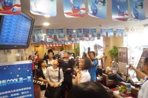 参观广汽丰田第一店 感受快速流畅服务