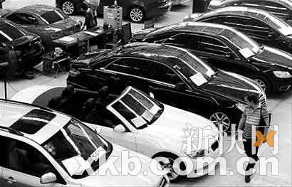 　　■温州二手车市场最近豪车云集。