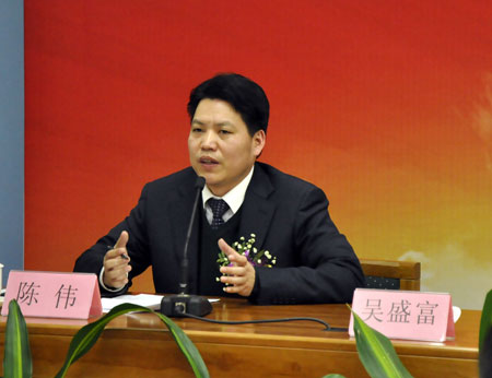 中国国际门业展览会执行秘书长陈伟 在2012年第11届中国国际门业展览会新闻发布会上的发言