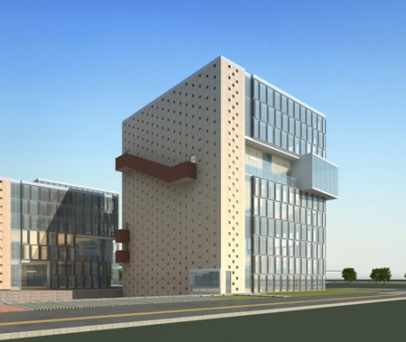 智造•声立方楼栋效果图