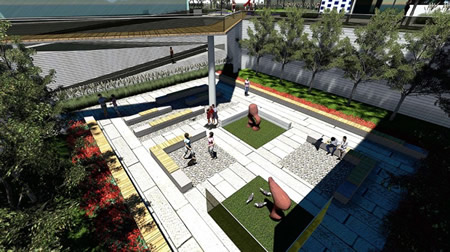 智造•声立方景观效果图