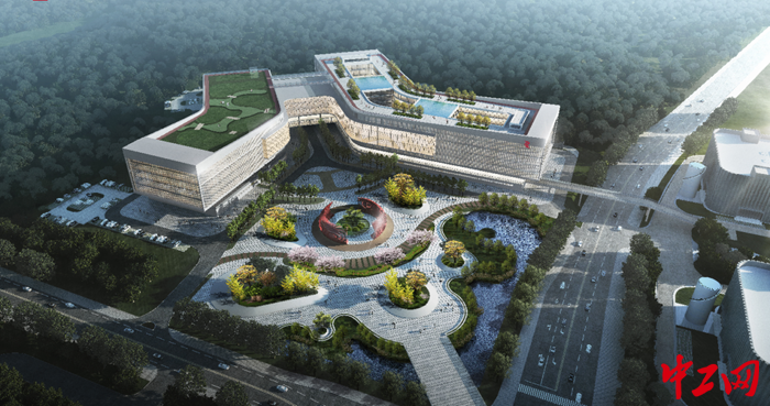 西南大数据创新应用中心规划图 中建八局供图 西南大数据创新应用中心规划图 中建八局供图