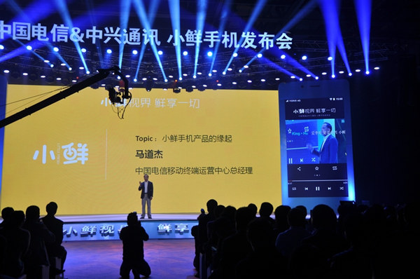 中国电信移动终端运营中心总经理马道杰