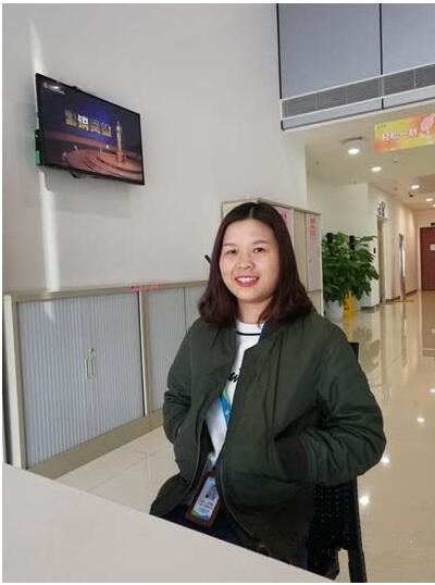中移在线佛山客服中心文桂连：定个营销小目标一起冲冲冲