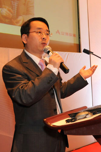 黄贵洲：安博实训打造企业合格的专业人才(图)