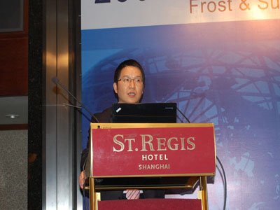 图文：Frost & Sullivan研究总监朱四明