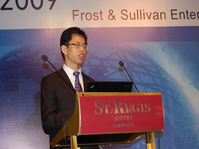 图文：Frost & Sullivan信息部咨询总监王建斌