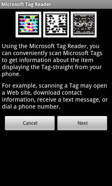 微软面向Android平台发布的手机应用Tag