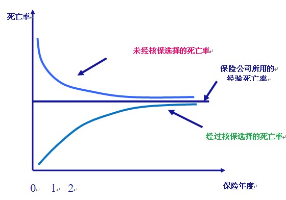 未经核保选择的死亡率