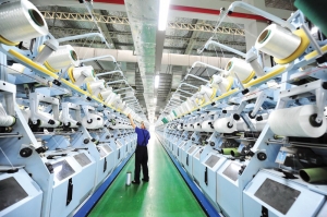 太极新材料生产车间。焦昱 摄