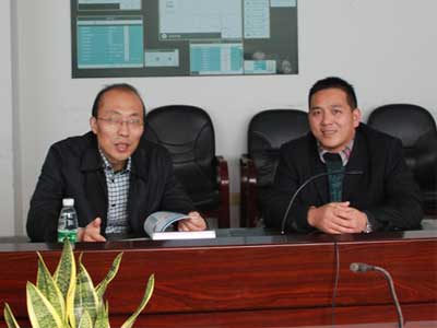 宿迁市软件与服务外包产业园领导参观万佳安