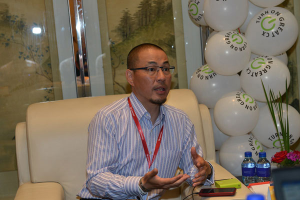 图为Genesys亚太区董事总经理Bruce Eidsvik